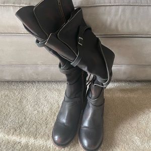 Freebird Cassius Leather Boots Black Size 9 - Gorgeous!!! Only worn twice!!!